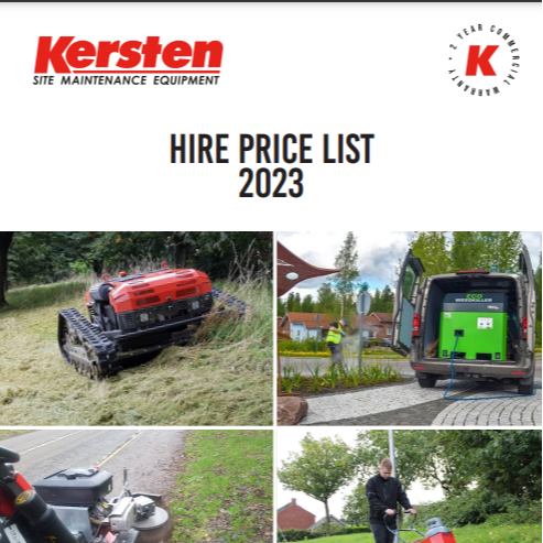 Kersten hire price list